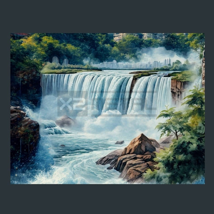 World Wonders 17 Metal Wall Art and Desktop Mouse Pad by X2Metal