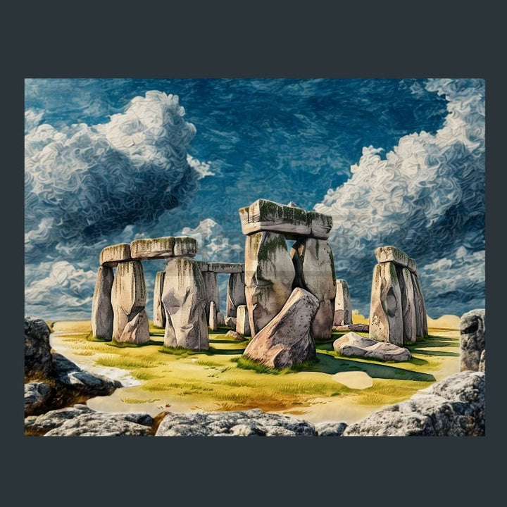 World Wonders 2 Metal Wall Art and Desktop Mouse Pad by X2Metal
