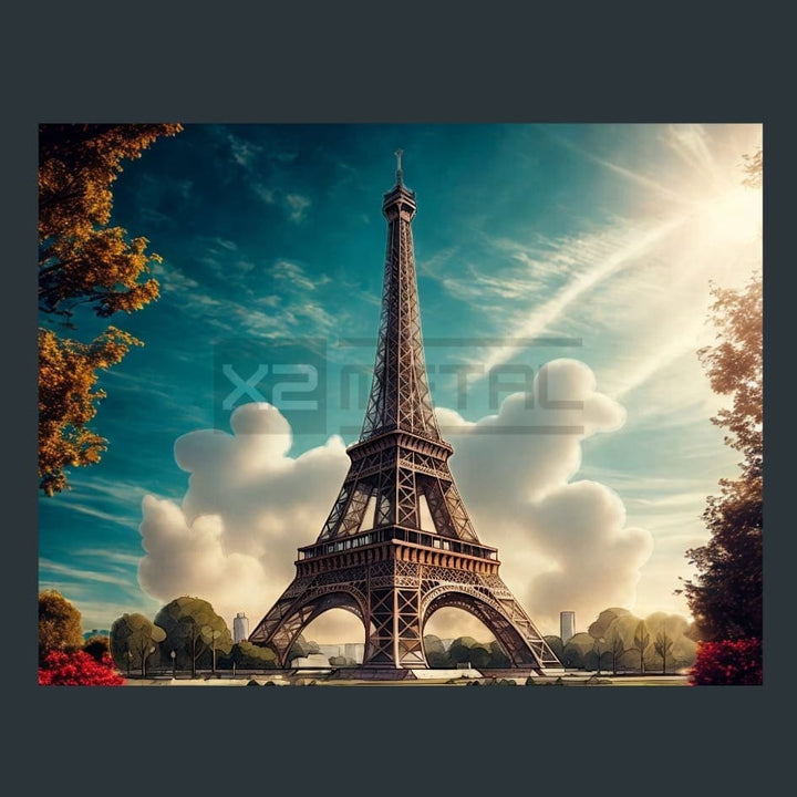 World Wonders 24 Metal Wall Art and Desktop Mouse Pad by X2Metal