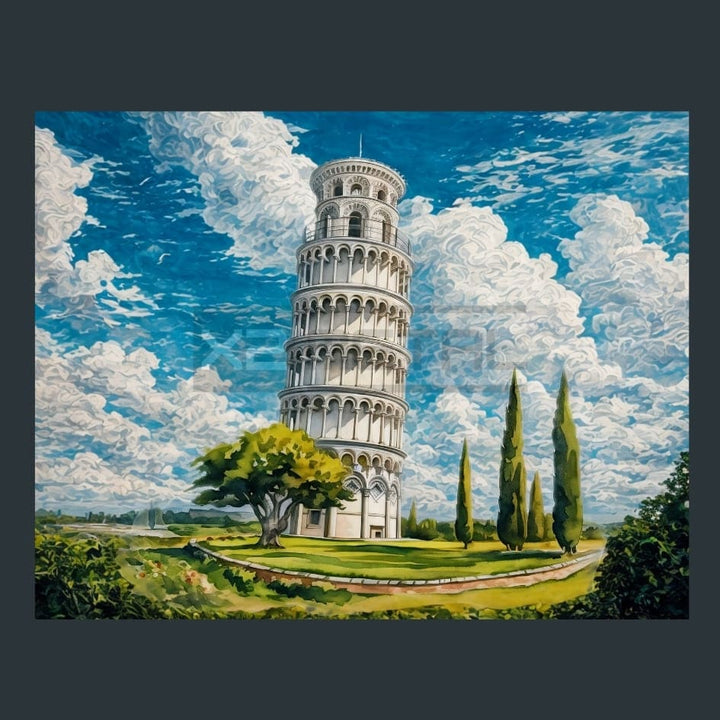 World Wonders 27 Metal Wall Art and Desktop Mouse Pad by X2Metal