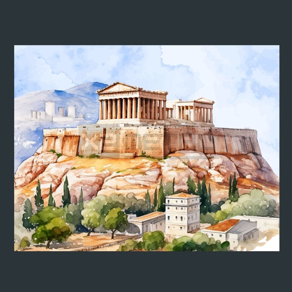 World Wonders 37 Metal Wall Art and Desktop Mouse Pad by X2Metal