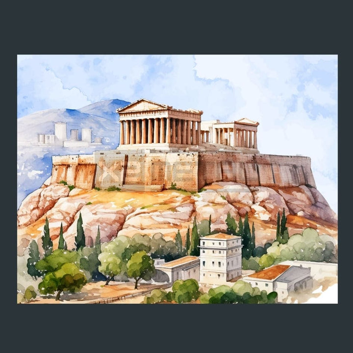 World Wonders 37 Metal Wall Art and Desktop Mouse Pad by X2Metal