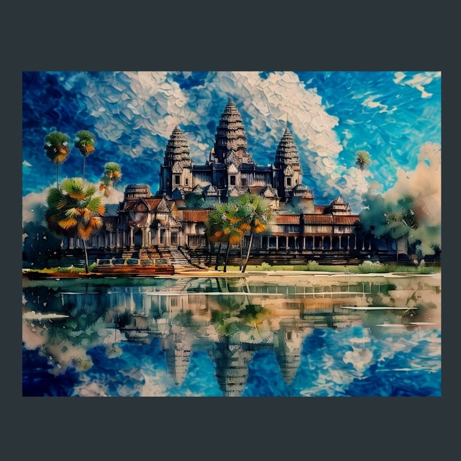 World Wonders 38 Metal Wall Art and Desktop Mouse Pad by X2Metal