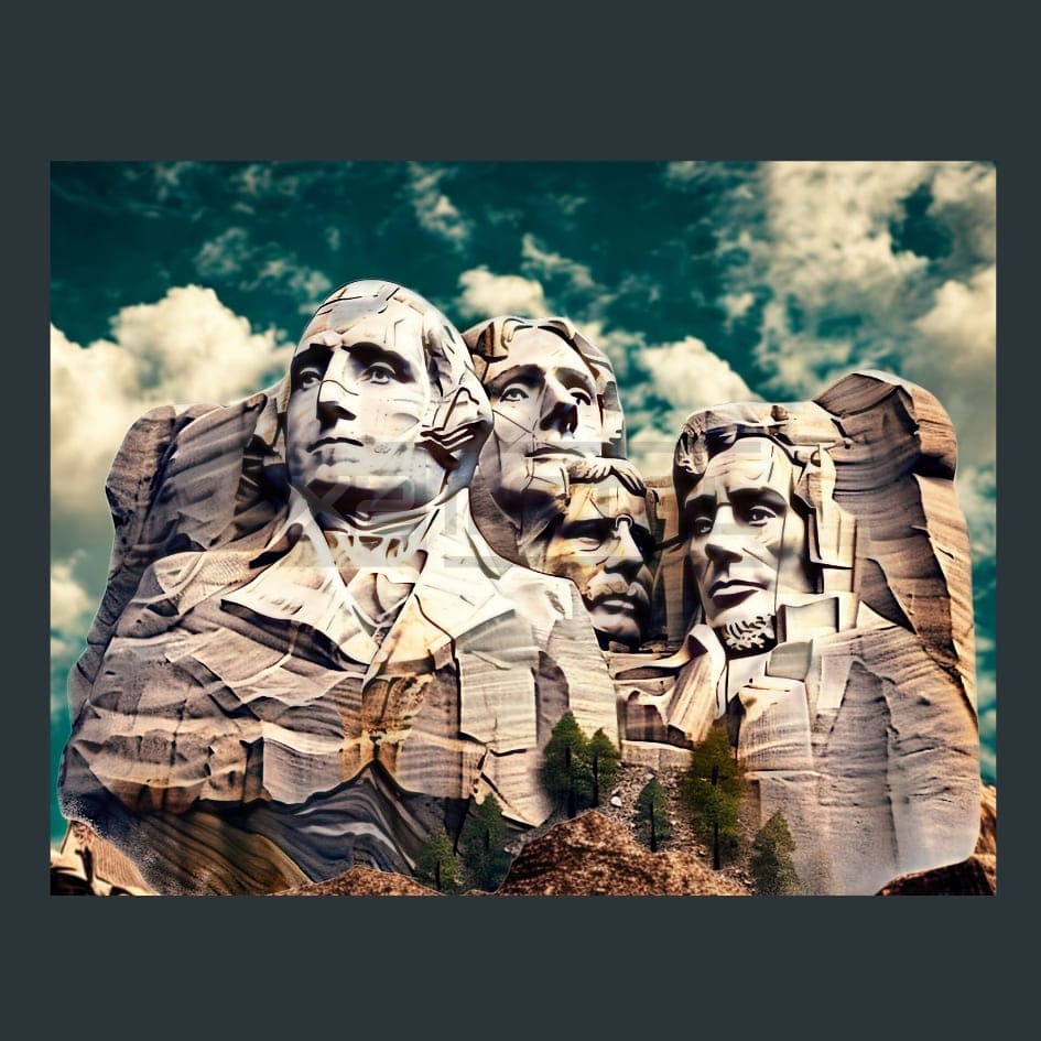 World Wonders 5 Metal Wall Art and Desktop Mouse Pad by X2Metal