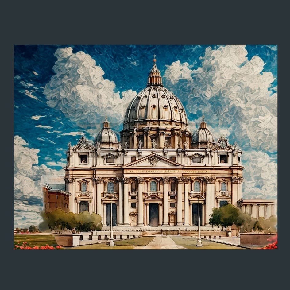 World Wonders 51 Metal Wall Art and Desktop Mouse Pad by X2Metal