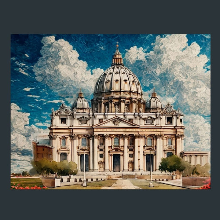 World Wonders 51 Metal Wall Art and Desktop Mouse Pad by X2Metal