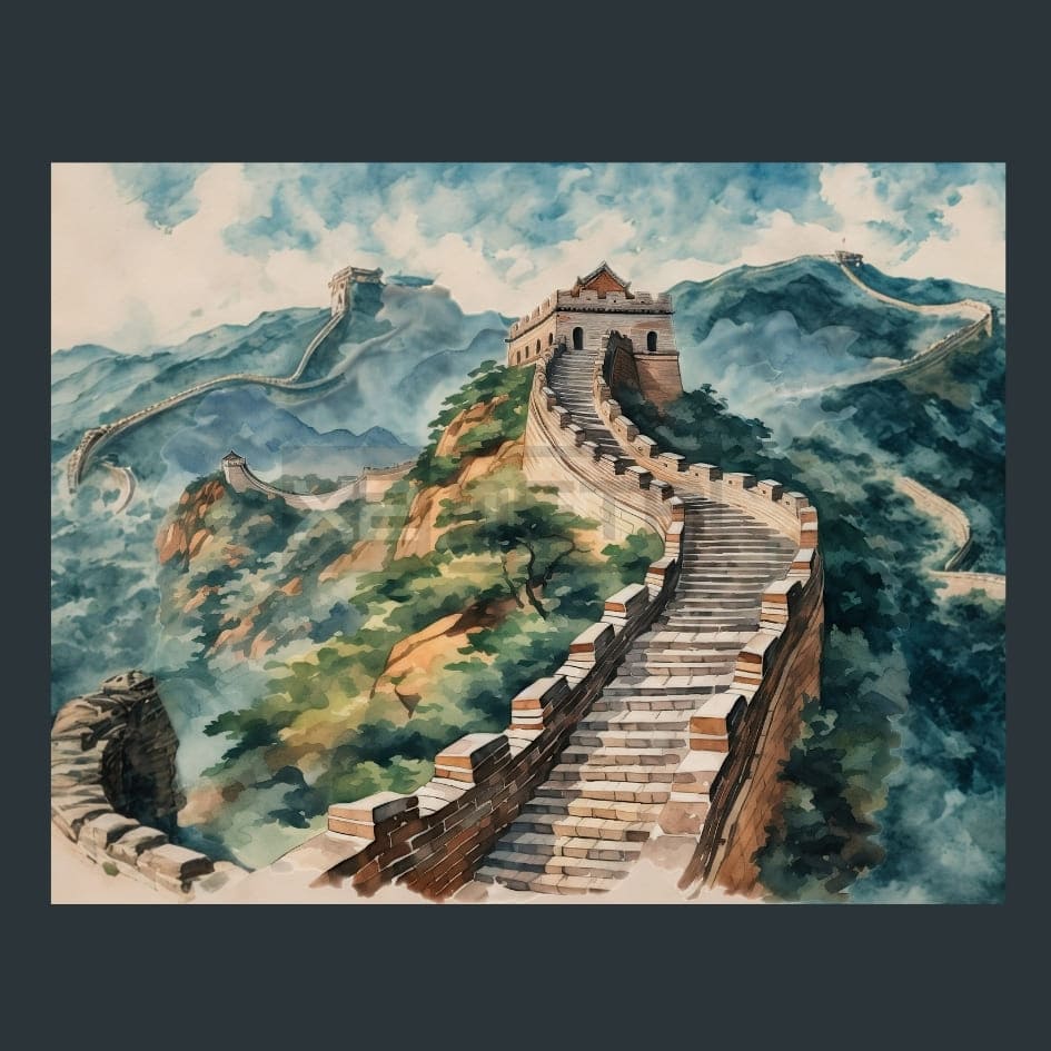 World Wonders 7 Metal Wall Art and Desktop Mouse Pad by X2Metal