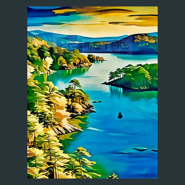 Lanier Majesty Metal Wall Art and Desktop Mouse Pad by X2Metal