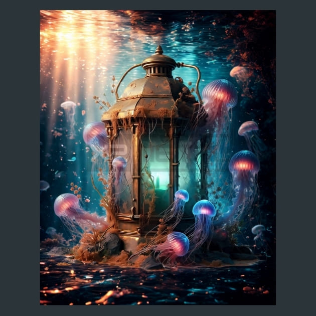 Lantern-Shipwreck-Relics-metal-prints-posters-mouse-pads