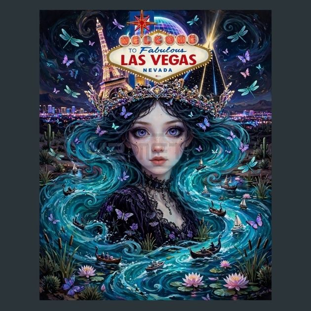 Las-Vegas-River-metal-prints