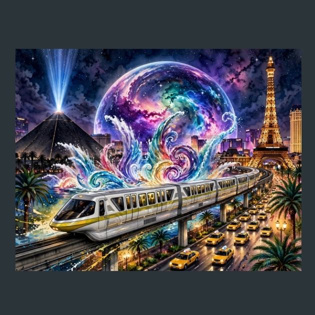Las-Vegas-Subway-metal-prints