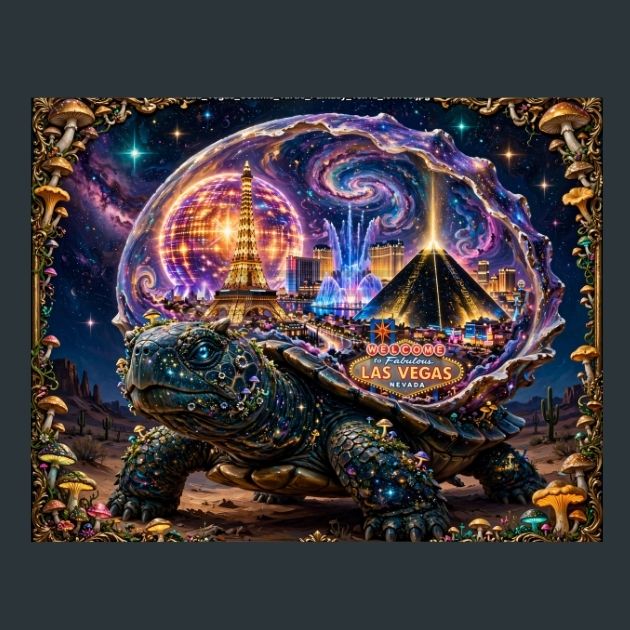 Las-Vegas-cosmic-turtle-metal-prints