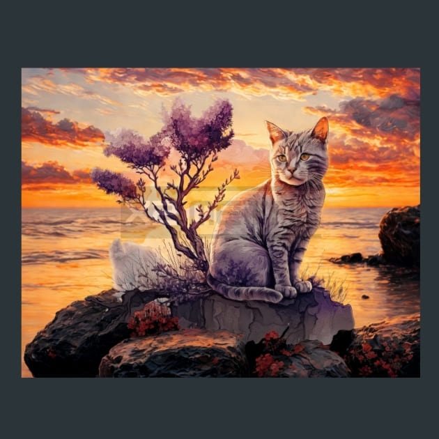 Lavender-Cat-131-metal-prints-posters-mouse-pads