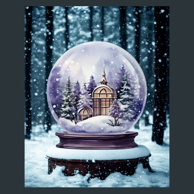 Lavender Christmas 11 Metal Wall Art and Desktop Mouse Pad by X2Metal
