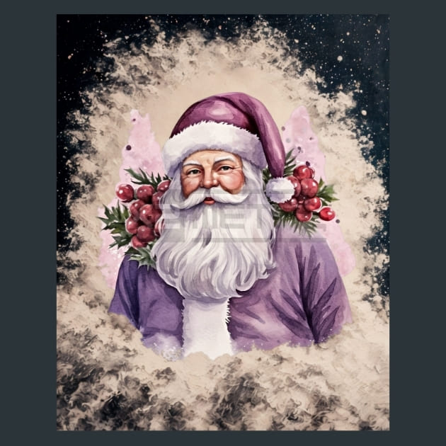 Lavender Christmas 13 Metal Wall Art and Desktop Mouse Pad by X2Metal