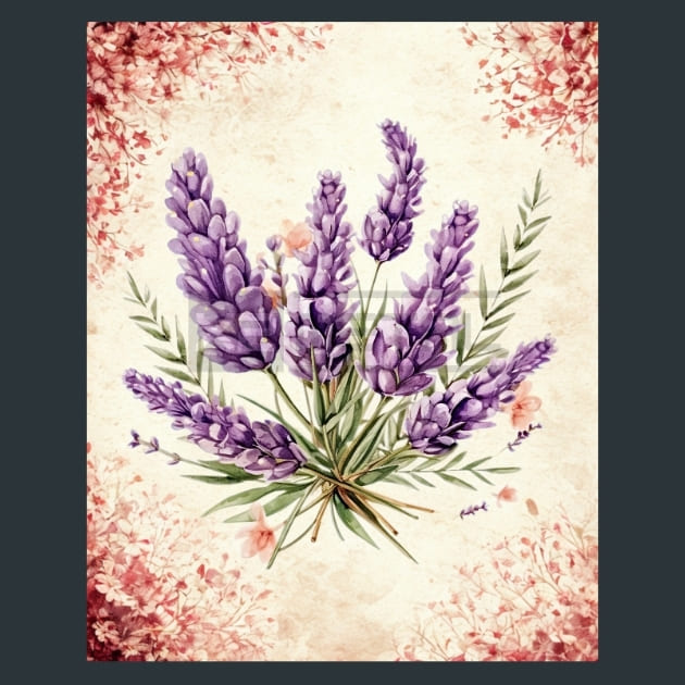 Lavender Christmas Metal Prints, Posters &amp; Mousepads – Metal Print &amp; Mouse Pad | ChromaLuxe | Made in Iowa USA