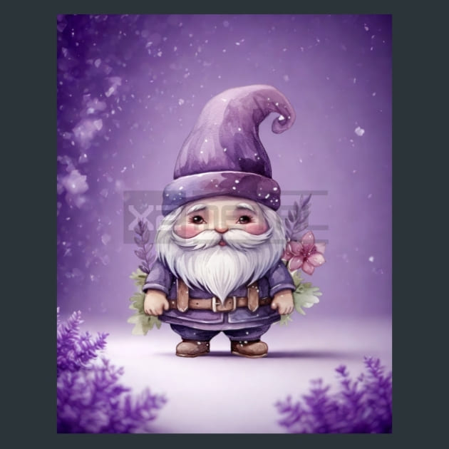 Lavender Christmas Metal Prints, Posters &amp; Mousepads – Metal Print &amp; Mouse Pad | ChromaLuxe | Made in Iowa USA