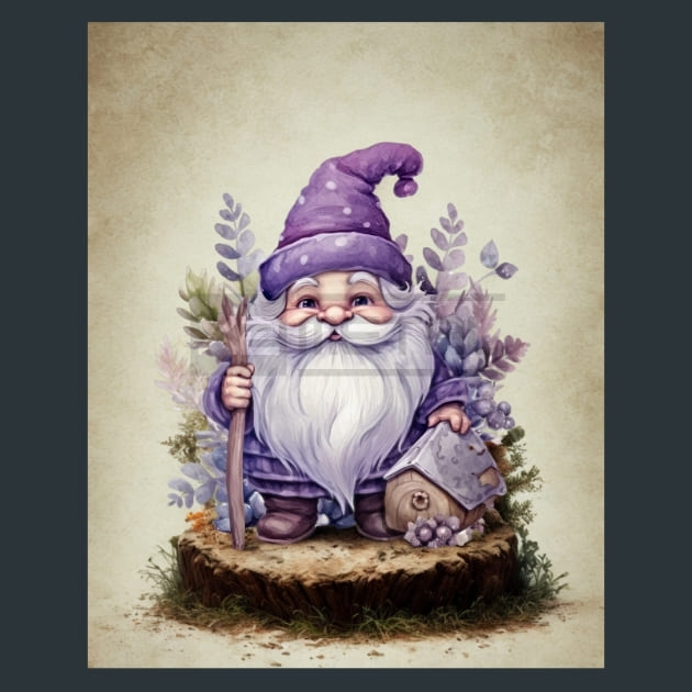 Lavender Christmas 23 Metal Wall Art and Desktop Mouse Pad by X2Metal