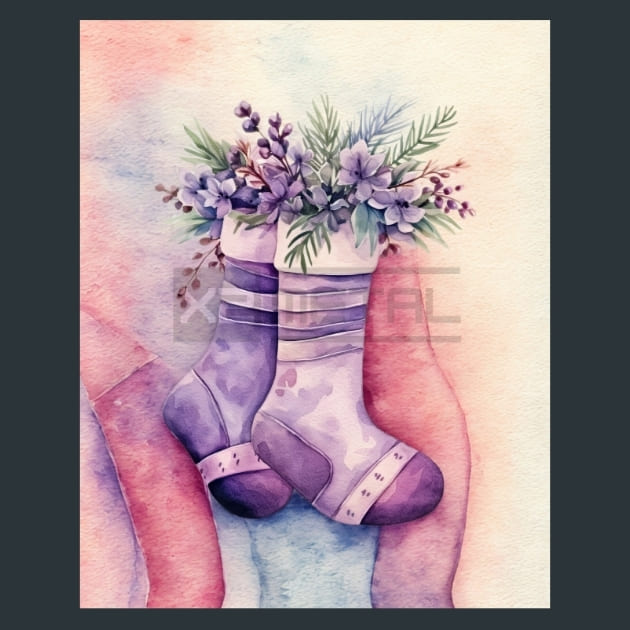 Lavender Christmas Metal Prints, Posters &amp; Mousepads – Metal Print &amp; Mouse Pad | ChromaLuxe | Made in Iowa USA