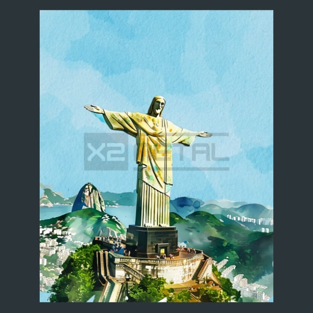 Legacy in the Sky Metal Wall Art and Desktop Mouse Pad by X2Metal