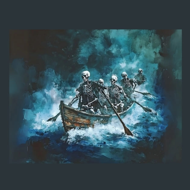 Legends of the Sea 9 Metal Wall Art and Desktop Mouse Pad by X2Metal
