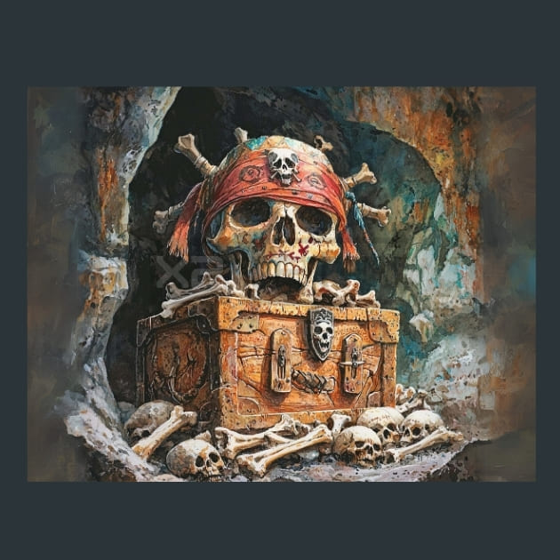 Legends of the Sea 11 Metal Wall Art and Desktop Mouse Pad by X2Metal