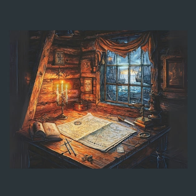 Legends of the Sea 13 Metal Wall Art and Desktop Mouse Pad by X2Metal