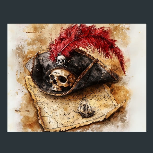 Legends of the Sea 2 Metal Wall Art and Desktop Mouse Pad by X2Metal