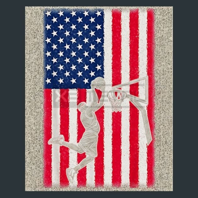 Liberty-Basket-ball-15-Metal-Prints