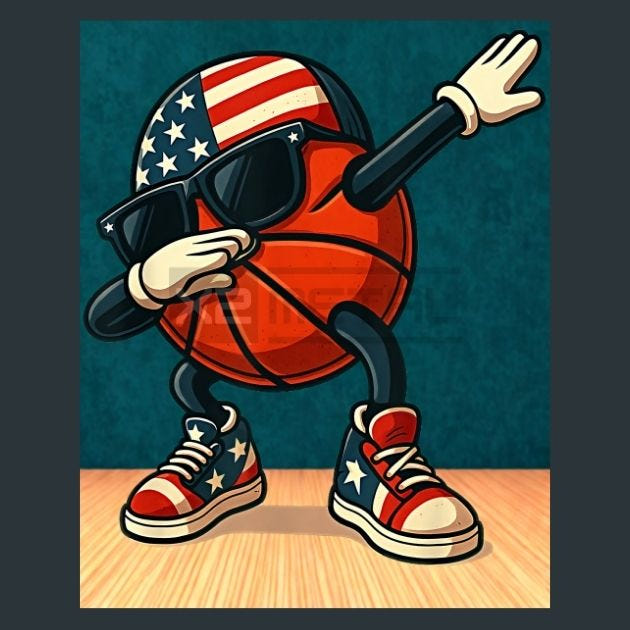 Liberty Basket ball 16 Metal Wall Art and Desktop Mouse Pad by X2Metal