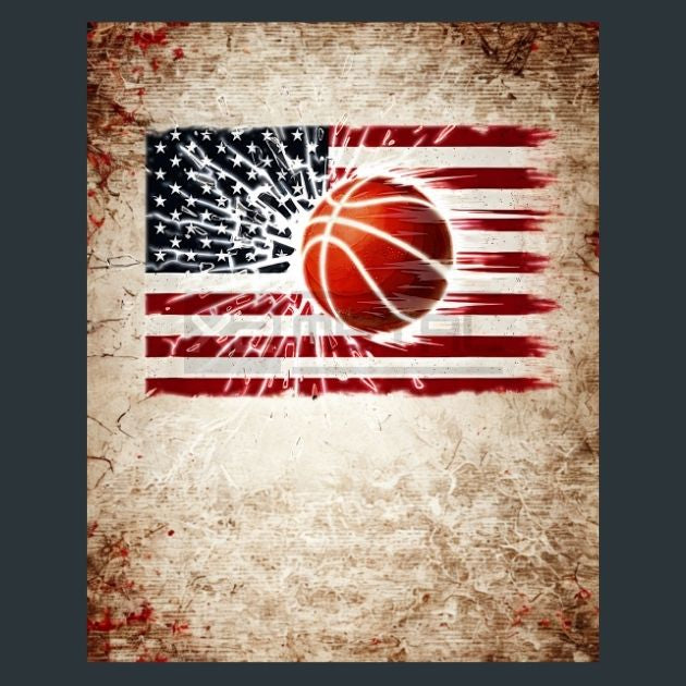 Liberty-Basket-ball-17-Metal-Prints
