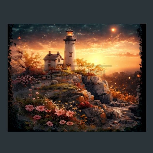 Light-house-Glow-6-Metal-Prints
