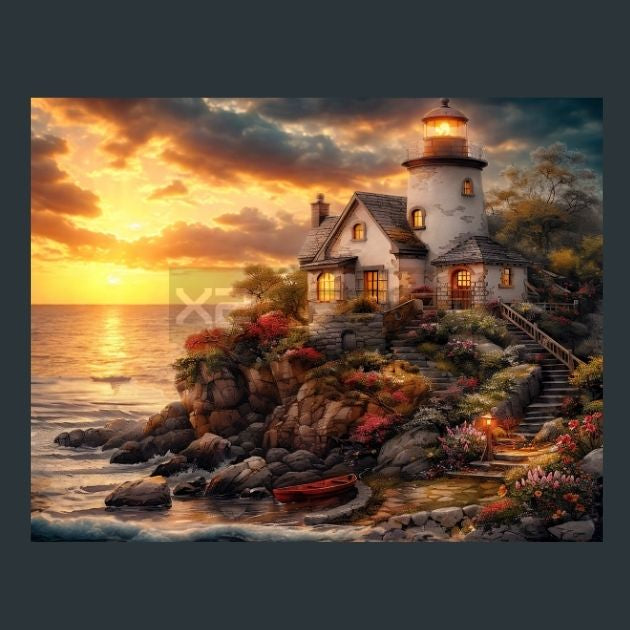 Light-house-Glow-8-Metal-Prints