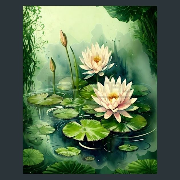 Lily-Pond-1-Metal-Prints
