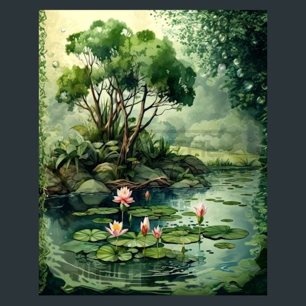 Lily-Pond-6-Metal-Prints