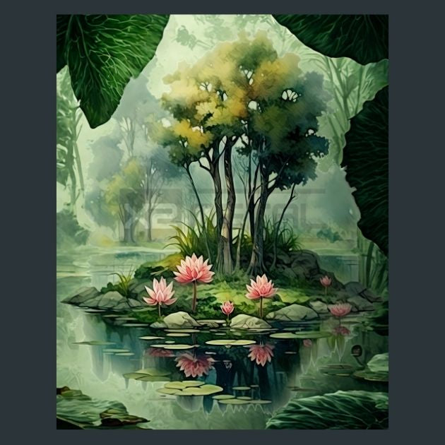 Lily-Pond-7-Metal-Prints