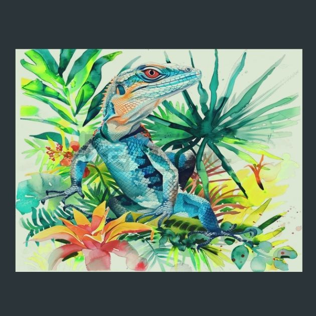 Lizards-13-metal-prints