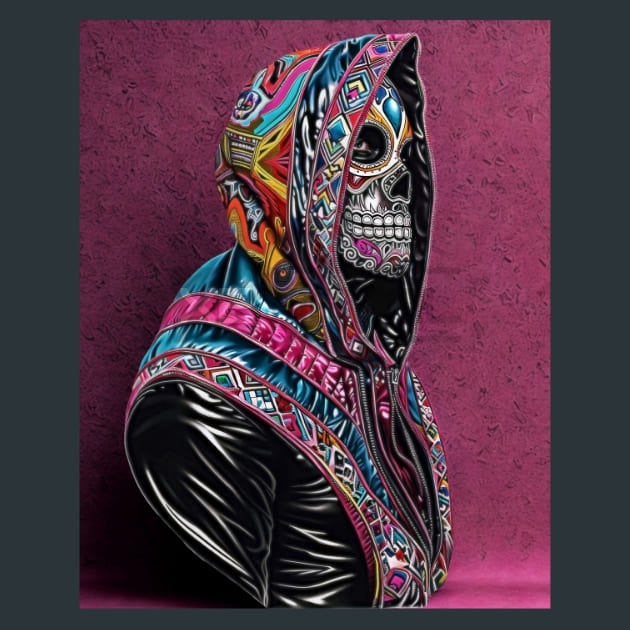 Luchadores Bodybuilding 6 Metal Wall Art and Desktop Mouse Pad by X2Metal