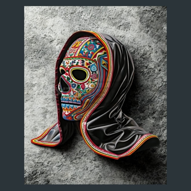 Luchadores Bodybuilding 8 Metal Wall Art and Desktop Mouse Pad by X2Metal