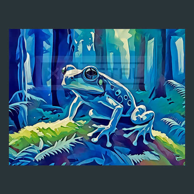 Luminous Croaker Metal Wall Art and Desktop Mouse Pad by X2Metal