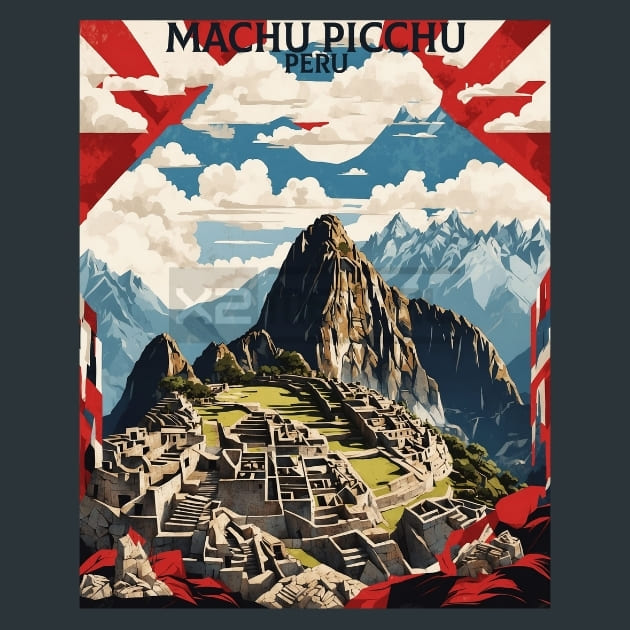 Machupicchu Peru Metal Prints Posters and Mouse Pads