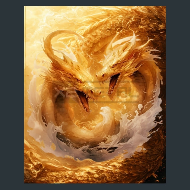 Majestic_Golden_Dragons_25_metal_prints_posters_mouse_pads