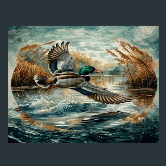 Mallard-Ducks-2-Metal-Prints