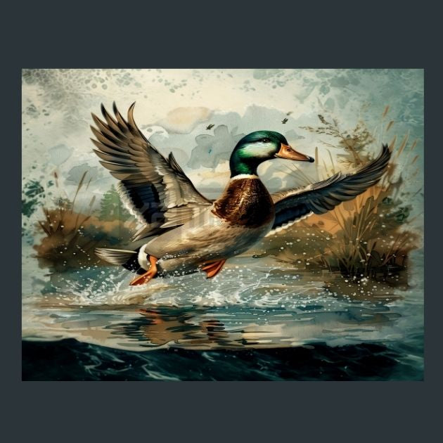 Mallard-Ducks-3-Metal-Prints