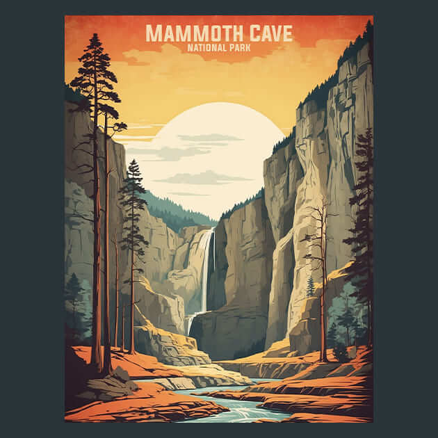Mammoth Cave – Metal Print &amp; Mouse Pad | ChromaLuxe | Made in Iowa USA