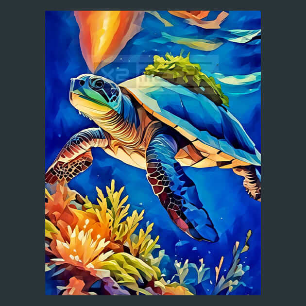 Marine Firefly – Metal Print &amp; Mouse Pad | ChromaLuxe | Made in Iowa USA