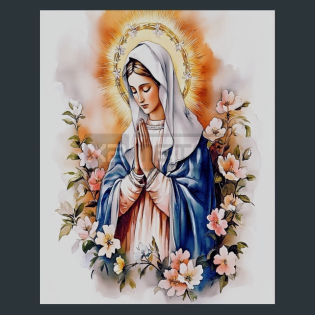 Mary-Prayer-11-Metal-Prints