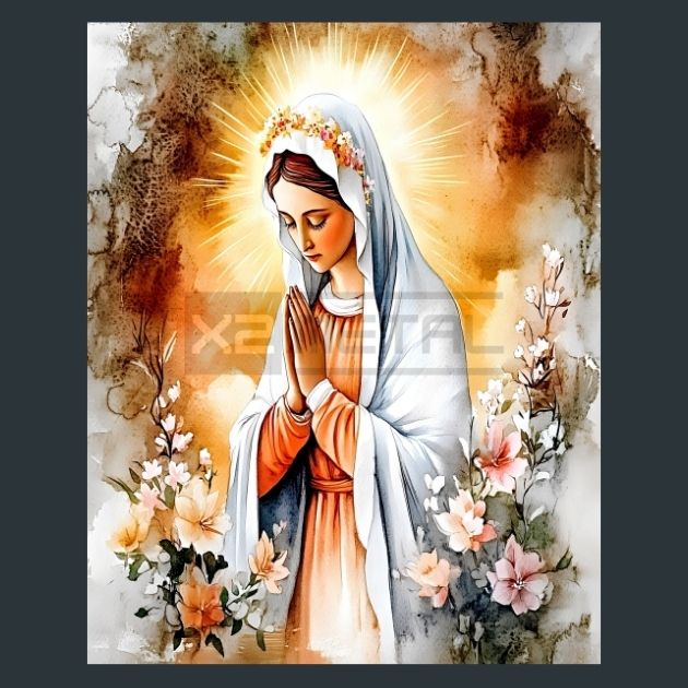 Mary-Prayer-13-Metal-Prints