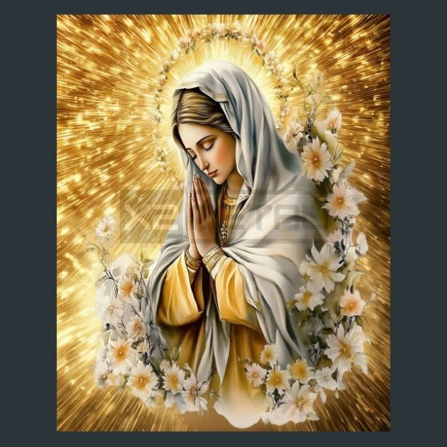 Mary-Prayer-15-Metal-Prints