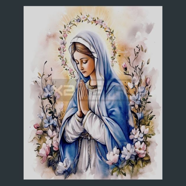 Mary-Prayer-2-Metal-Prints